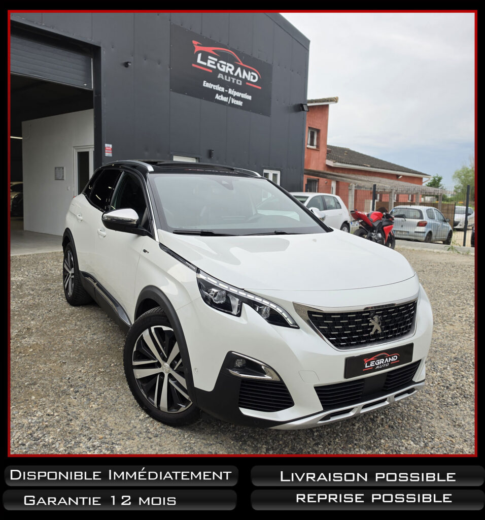 PEUGEOT 3008 2.0 BlueHDi 180 ch S&S GT