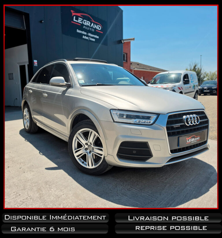  AUDI Q3 2.0 TDI 184 ch S line Quattro S tronic