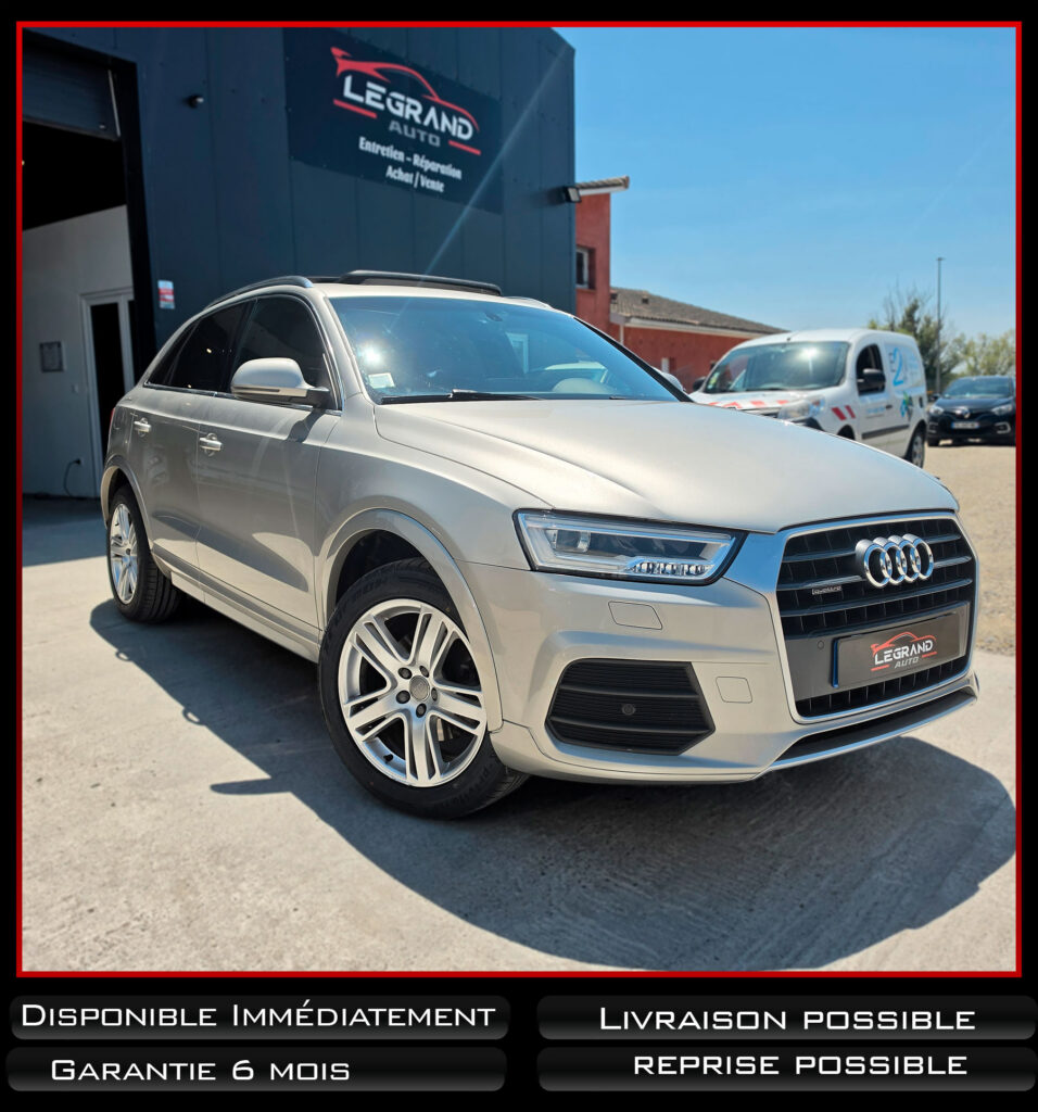  AUDI Q3 2.0 TDI 184 ch S line Quattro S tronic